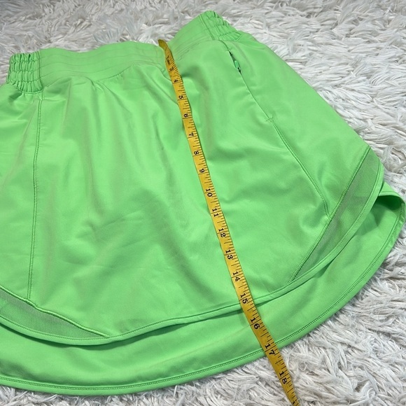 Lululemon Hotty Hot High-Rise Skirt *Long Scream Green Light - Picture 2 of 7